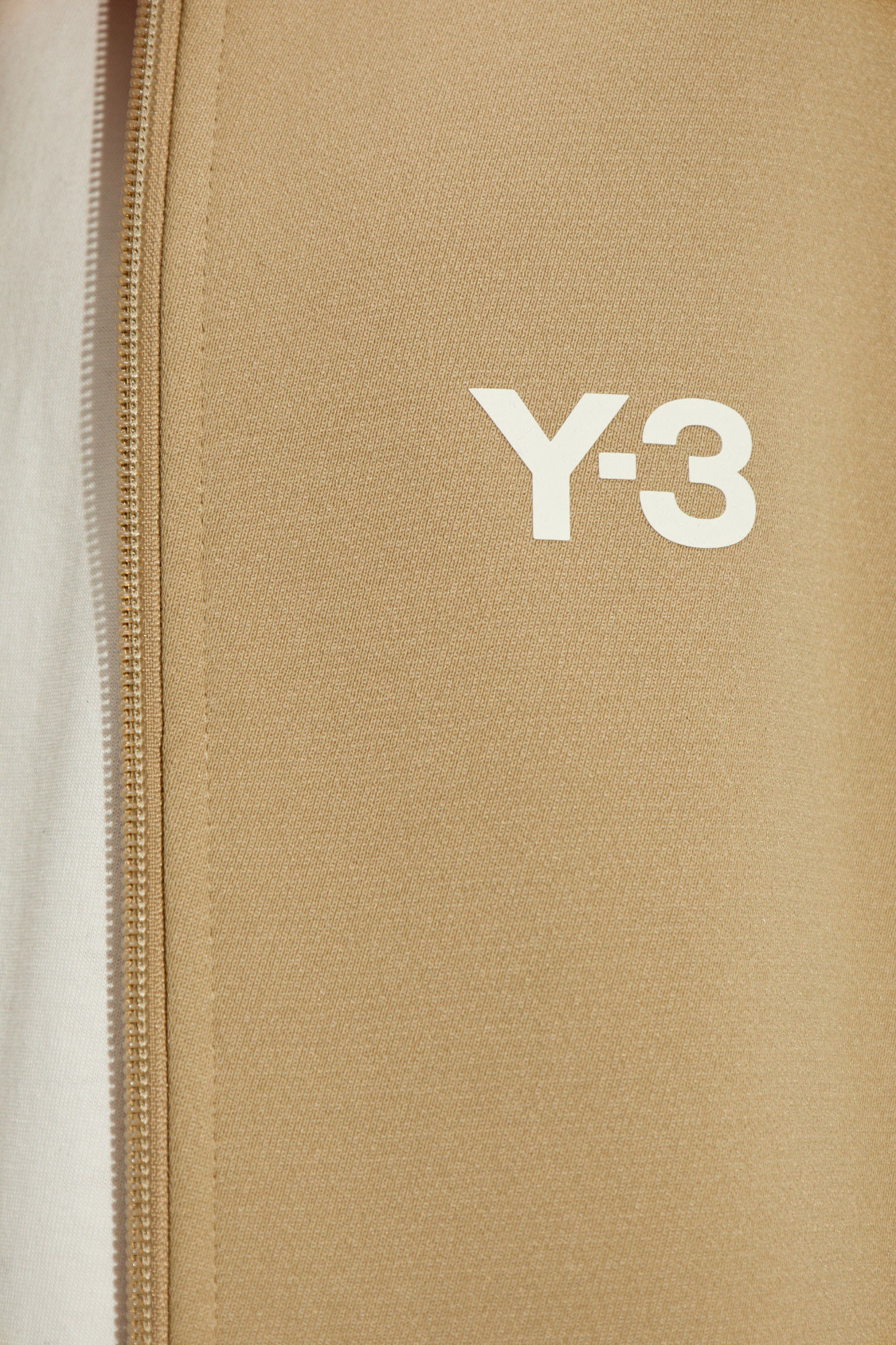 Beige High Collar Sweatshirt Y-3 Yohji Yamamoto - Vitkac GB